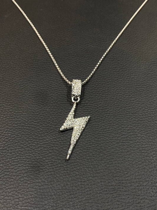 Silver Diamond Pendant987323