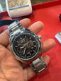 Mot Silver Chain Silver Ring Black Dial Automatic Men Watch 990424