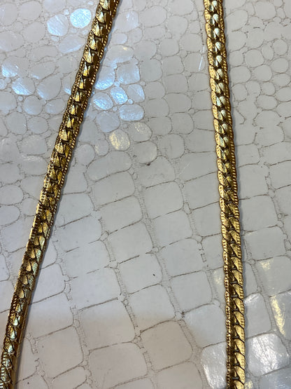 Imported Golden Colour Designer Unisex Neckchain 988467