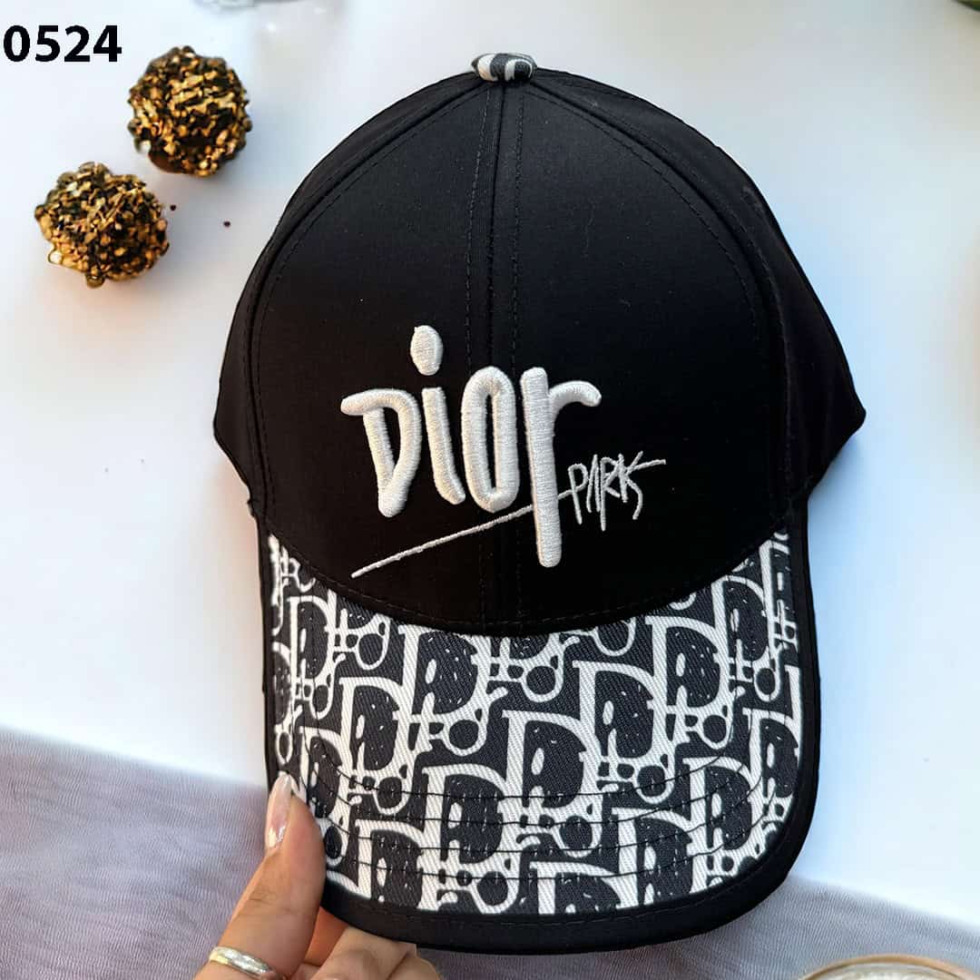 OID DIO Black Colour White Embroidery Imported Unisex Cap 990282