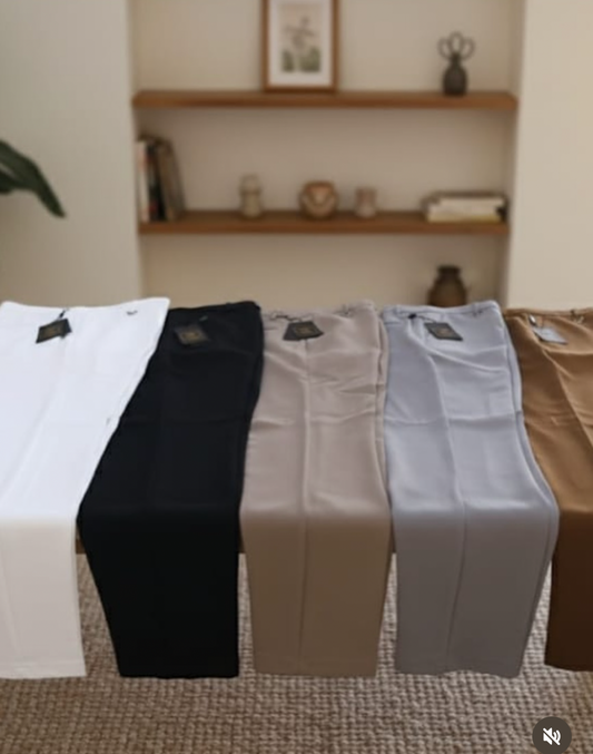 AQUARIUS Grey Colour Bootcut Fit Premium Quality Imported Japanese Trouser 989683