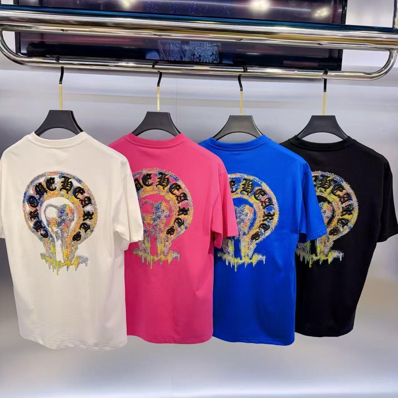 RHC Blue Tshirt Regular Fit Stone Back Print 25112