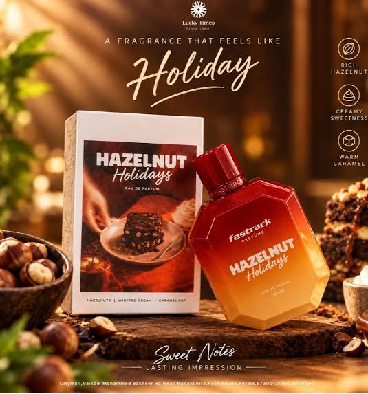 Fastrack BRB Hazelnut Holidays Eau de Parfum 100ML