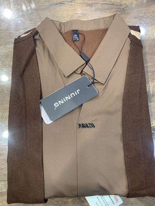 ARP Shrug Brown Colour With Attaché Brown shirt H6669