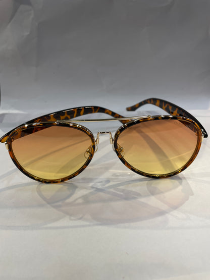 UIM MIU Leopard Frame Brown Shade Unisex Sunglasses 5G368 51 18 150