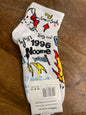 Scenario White Colour 1996 Noome Print Premium Quality Ankle Socks 991292