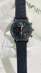 MRA ARM Black Silicone Strap Black Dial Heavy Chronograph Men’s Watch 988269