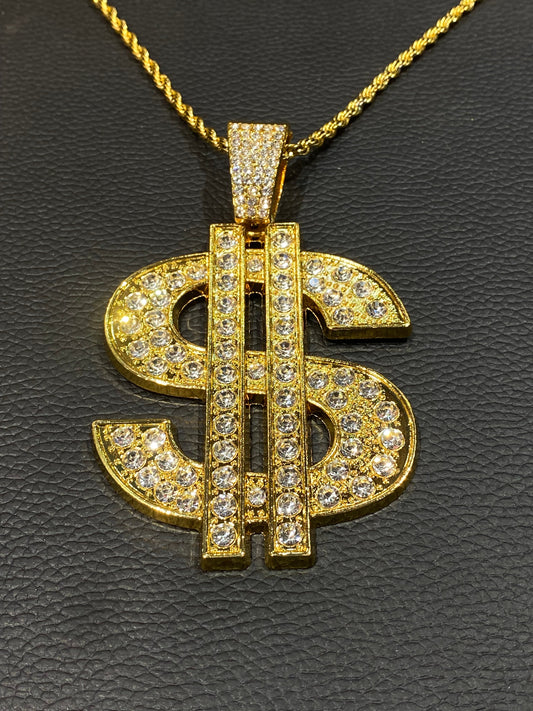 Gold Diamond pendant 987312