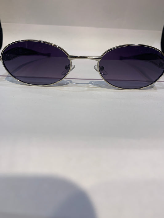 TOB Silver Frame Purple Shade Unisex Sunglasses DY108 55 21 136