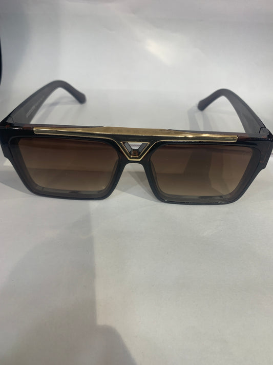 UOL Brown Frame Brown Shade Unisex Sunglasses 1984 52 18 145