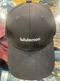 Lululemon Black Colour white  Embroidery Imported Unisex Cap 990802