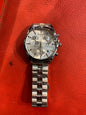 SIT TIS Silver Chain Silver Dial Crono Working Mens Watch 990510