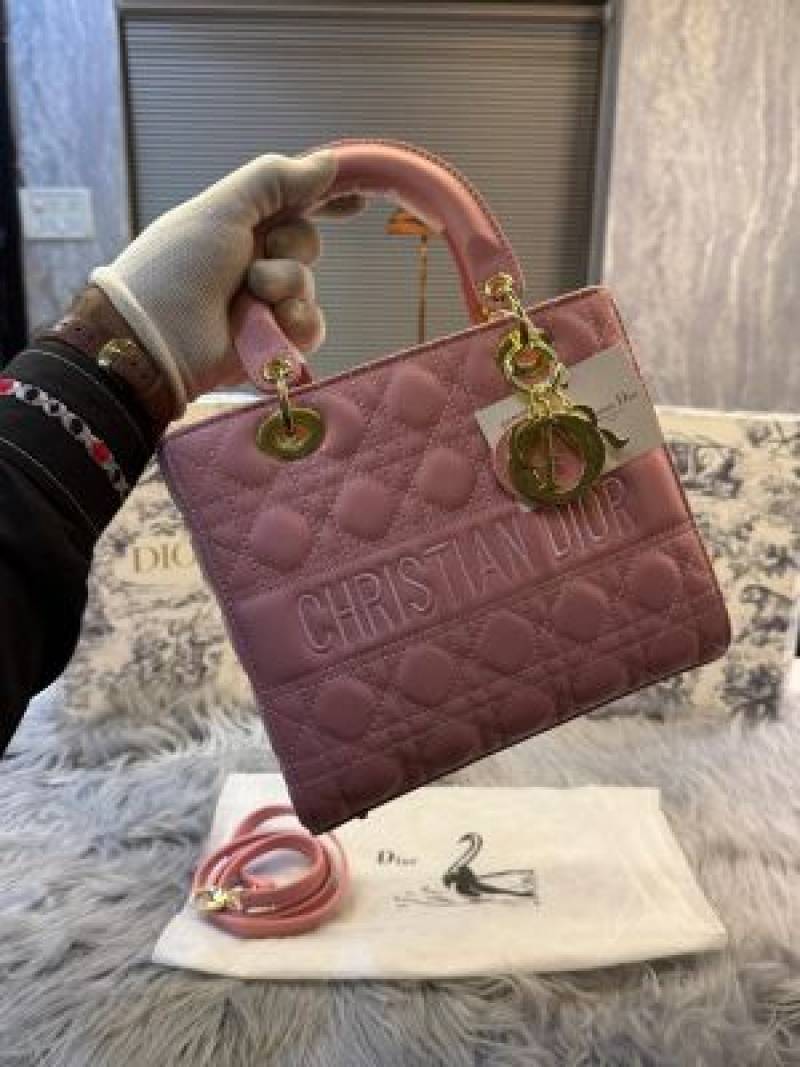 OID DIO pink Colour Mini Tote Bag Premium Quality 3624