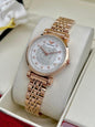 Mra Copper Chain White Diamonds Dial Ladies Watch 988928