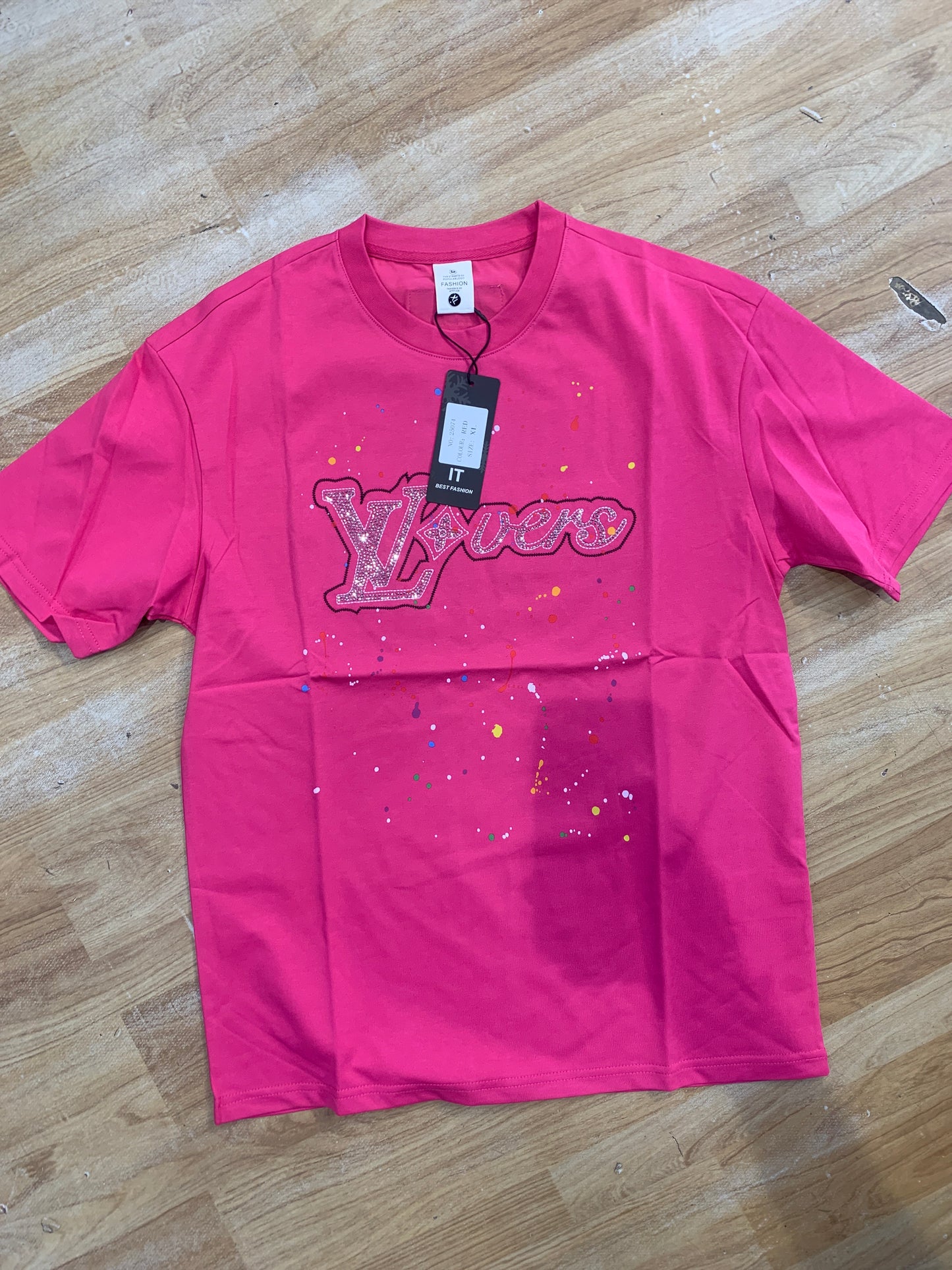 UOL Pink Tshirt Regular Fit Stone 25074