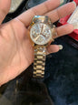 CIM MIC Copper Chain white dial Japanese ladies watch 990991