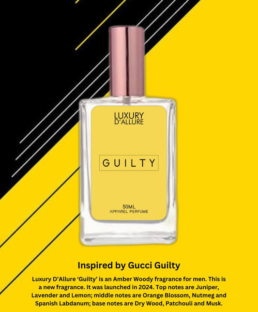 Guilty Men LDA Apparel Perfume EDP 50ml