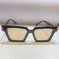 Ram Black Frame Trancy Orange Shade Unisex Sunglasses 8777 58 20-141
