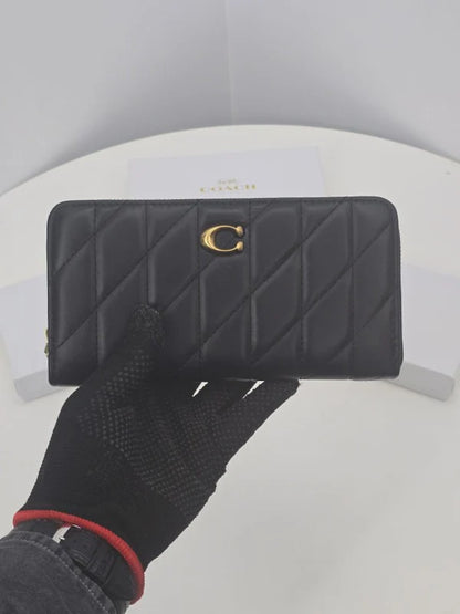 Aoc Multi Colour Zipper Ladies Clutch 90053