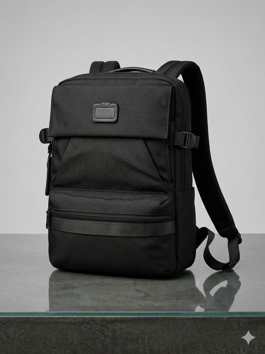 MUT TUM Black Colour Murti Zip Unisex Bag pack 990810