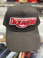 QSD Black Colour Red Black Colour Embroidery Imported Cap 990806