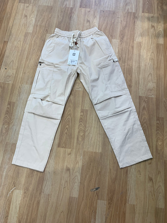 Cargo Cream Colour 4 pocket Straight Fit K26