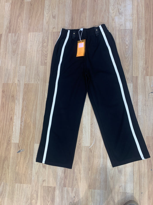 Lower Black Colour White stripes straight Fit 3100A