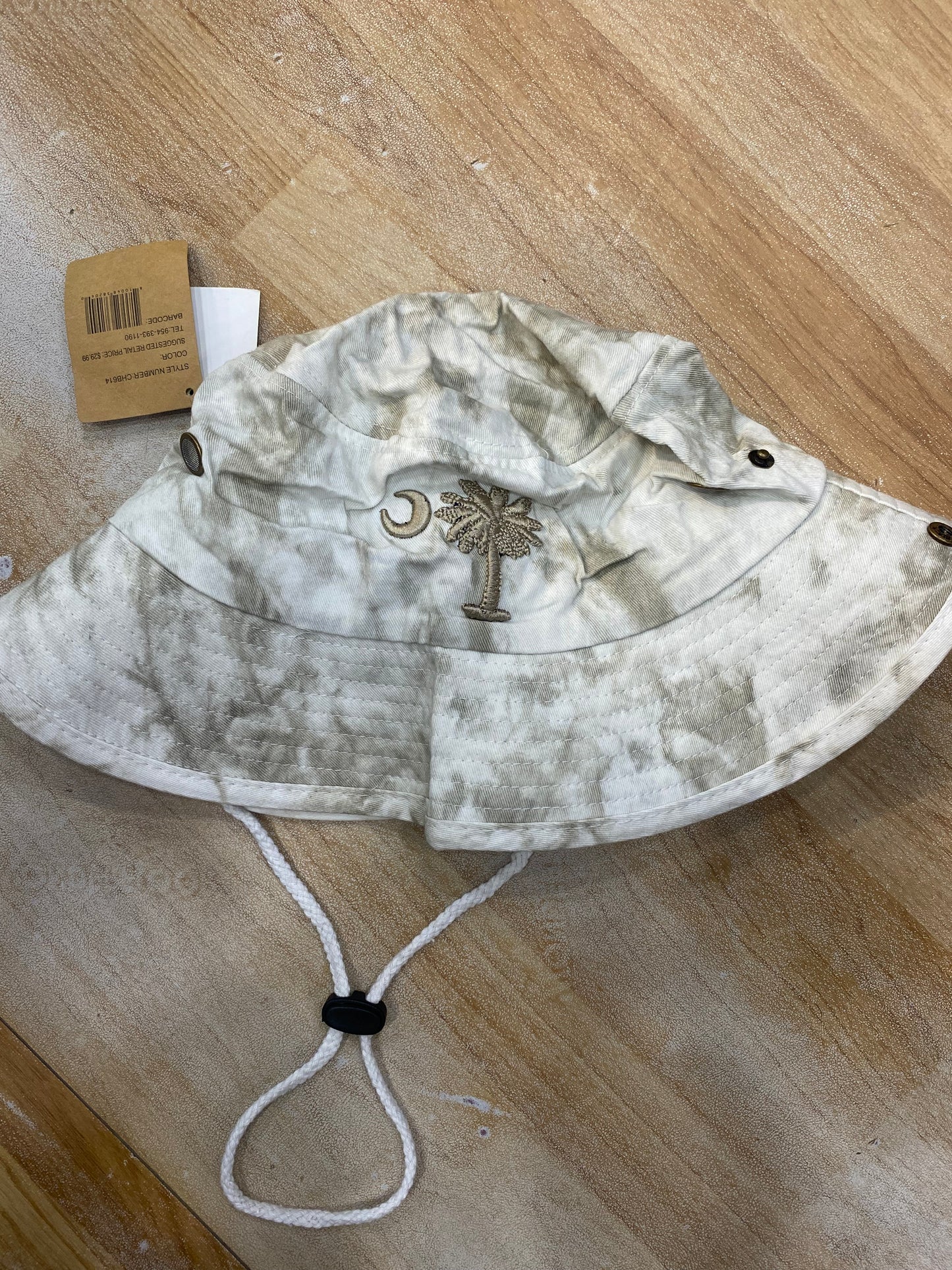 Lucky Multi Colour Denim Style Print Bucket Hat CAP 989017