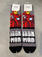 Scenario Black Red Colour Iron Man Print Premium Quality Full Socks 991165