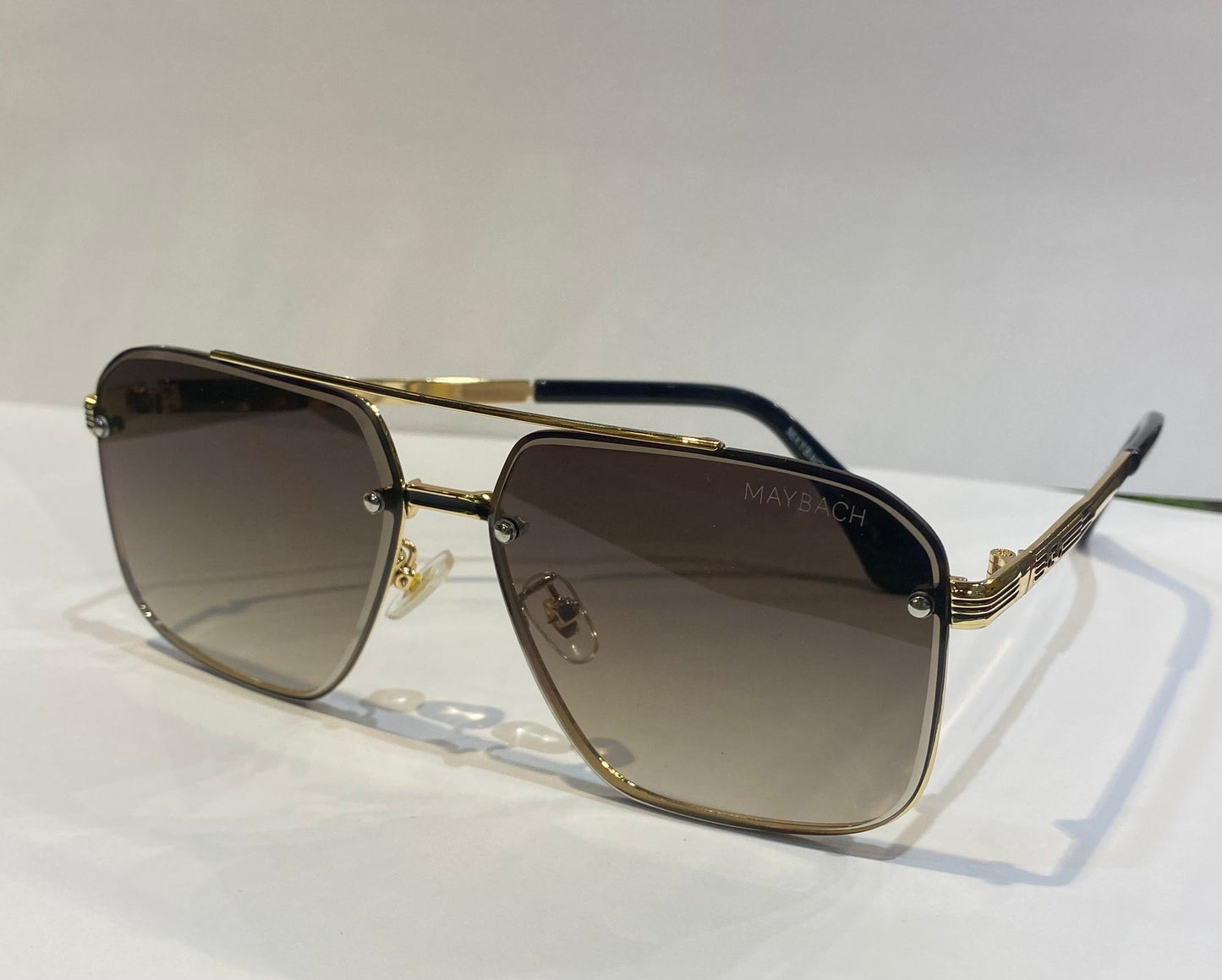 YAM Gold Frame Gold Shade Unisex Sunglasses 10474 58 14 145