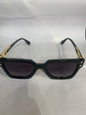 TID Goldan Black Frame Black Shade Unisex Sunglasses 3506 55 20 121