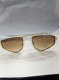 RAM Golden Frame Brown  Shade Unisex Sunglasses SUN262