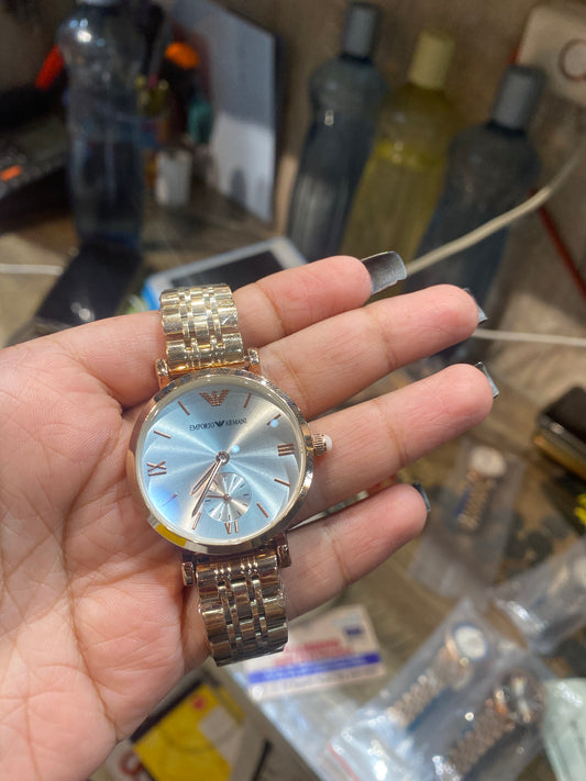 Mra Copper Chain White Dial Ladies Watch 901888