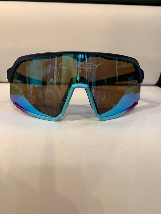 Eko Blue pink Frame Multi Mercury Shade Unisex Sports Sunglasses 1149P