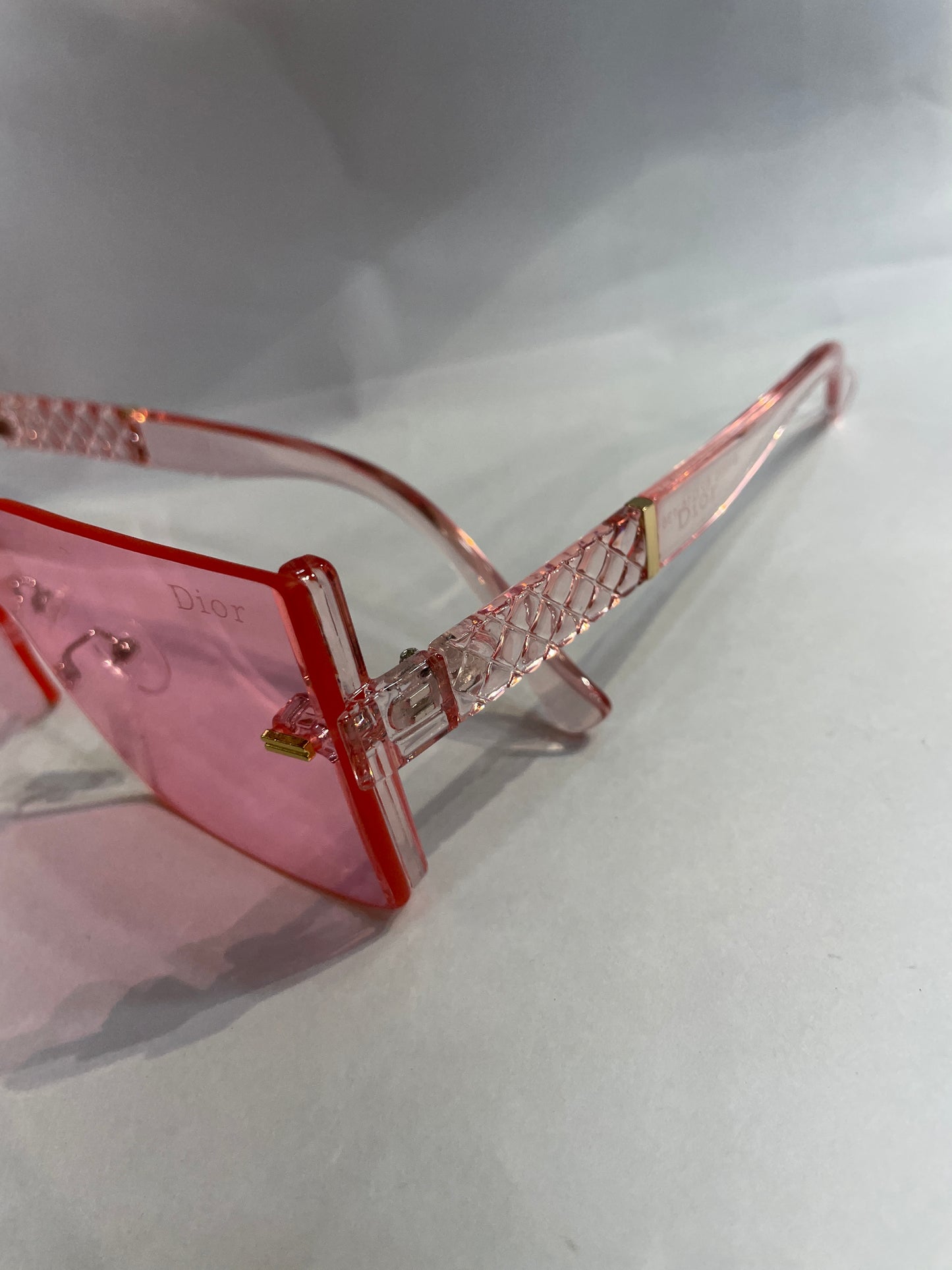 OID Trancy Pink  Frame Pink Shade Unisex Sunglasses 61005 62 15 136