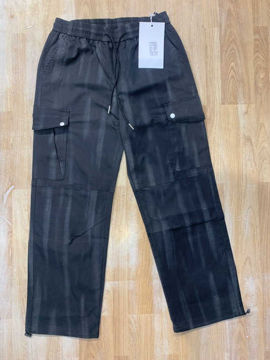 Fashion Black Cargo Grey Shade Four Pocket Baggy Fit M326
