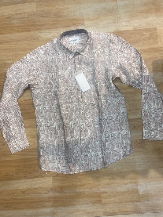 White Red SCRATCH Shirt Full Selves 00075015