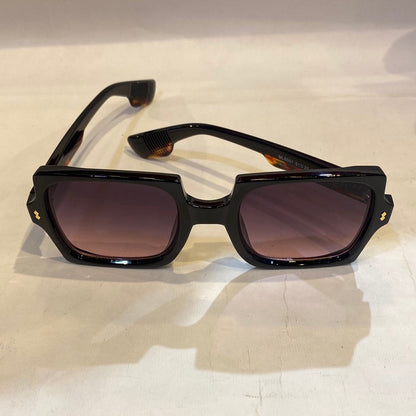 LEC Glossy Black Frame Pink Shade Sunglass ML6001 51 25-150