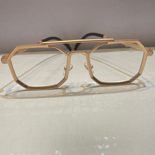 yam Copper Frame White Shade Unisex Sunglass 2186 58 18-148