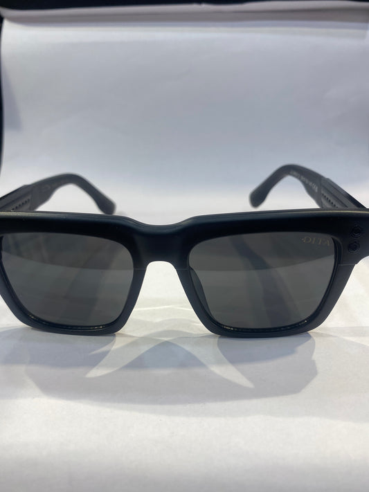 TID Black Frame Black Shade Unisex Sunglasses ZS98312 56 18 145