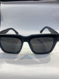 TID Black Frame Black Shade Unisex Sunglasses ZS98312 56 18 145