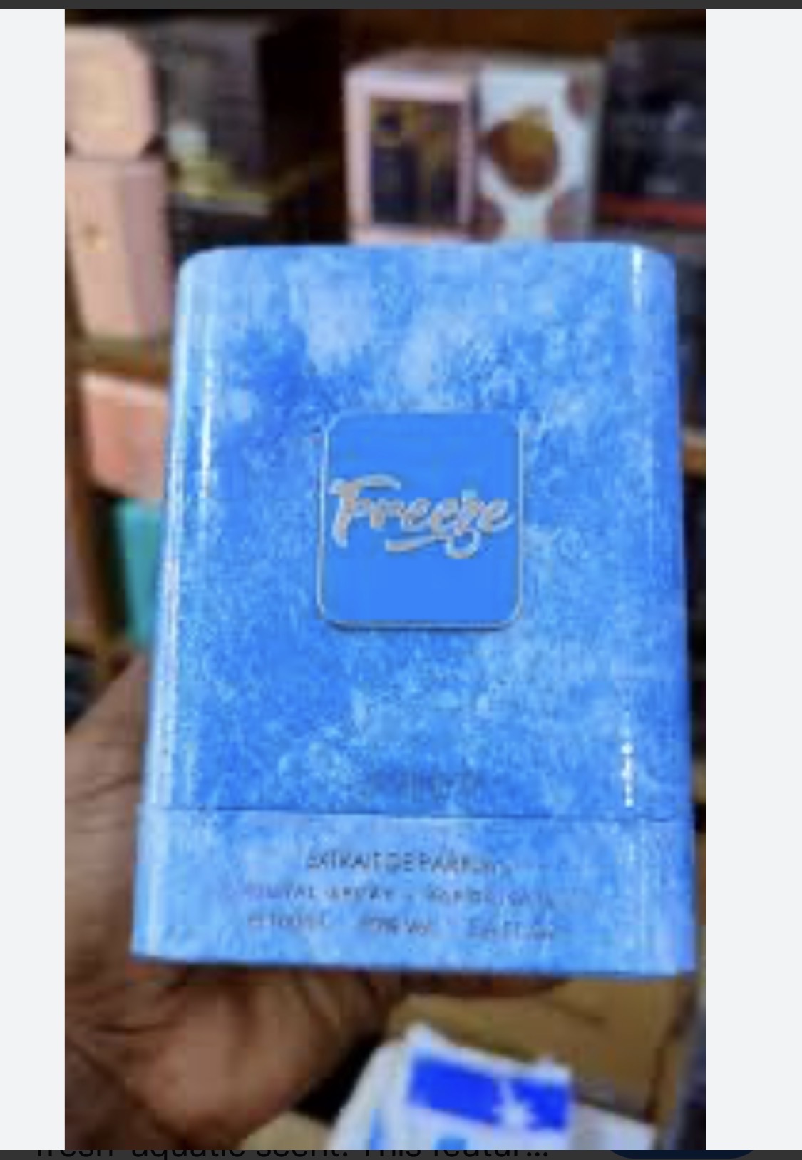 Riiffs Freeze Extrait de Parfum 100ml For Men