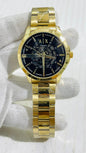MRA ARM Golden Chain Black Dial Automatic Men’s Watch 989278