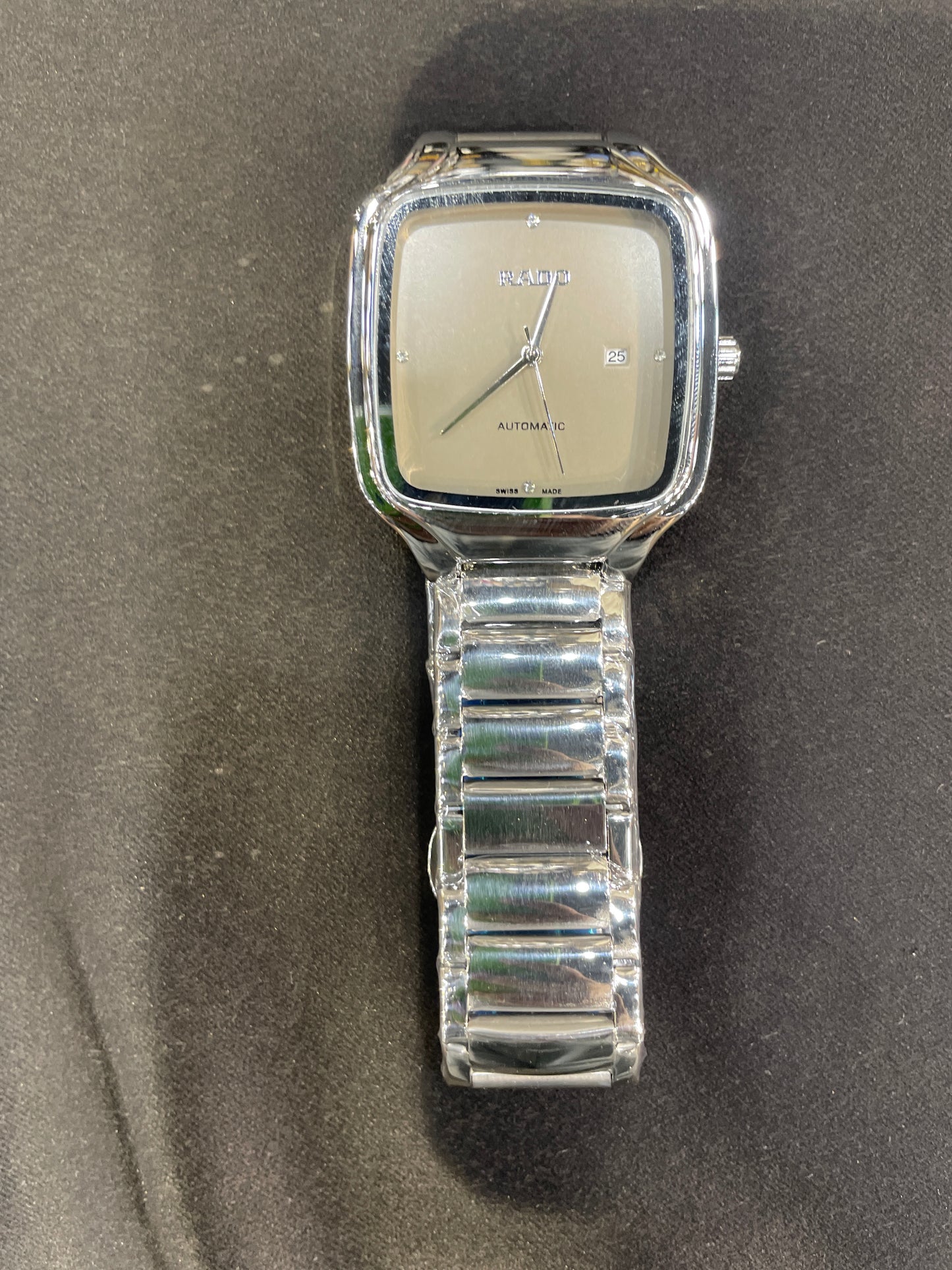 DAR RAD Silver Chain Grey Dial Men’s Watch 991049