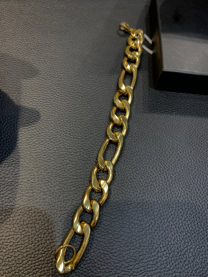 Gold Colour Unisex Chain Bracelet 987035