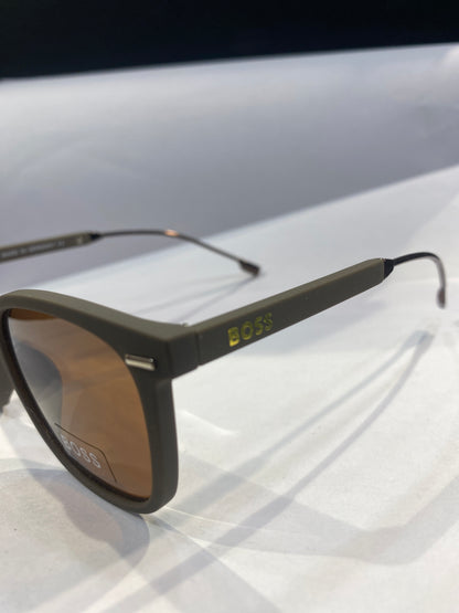 SOB Matte Brown Frame Brown Shade Premium Quality Sunglass ZJ3355 52 20 143