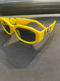 REV VER Yellow Frame Black Shade Unisex Sunglass 8723 54 18 141