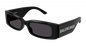 LAB BAL Black Frame Black Shade Unisex Sunglass BB2308 55 18 145