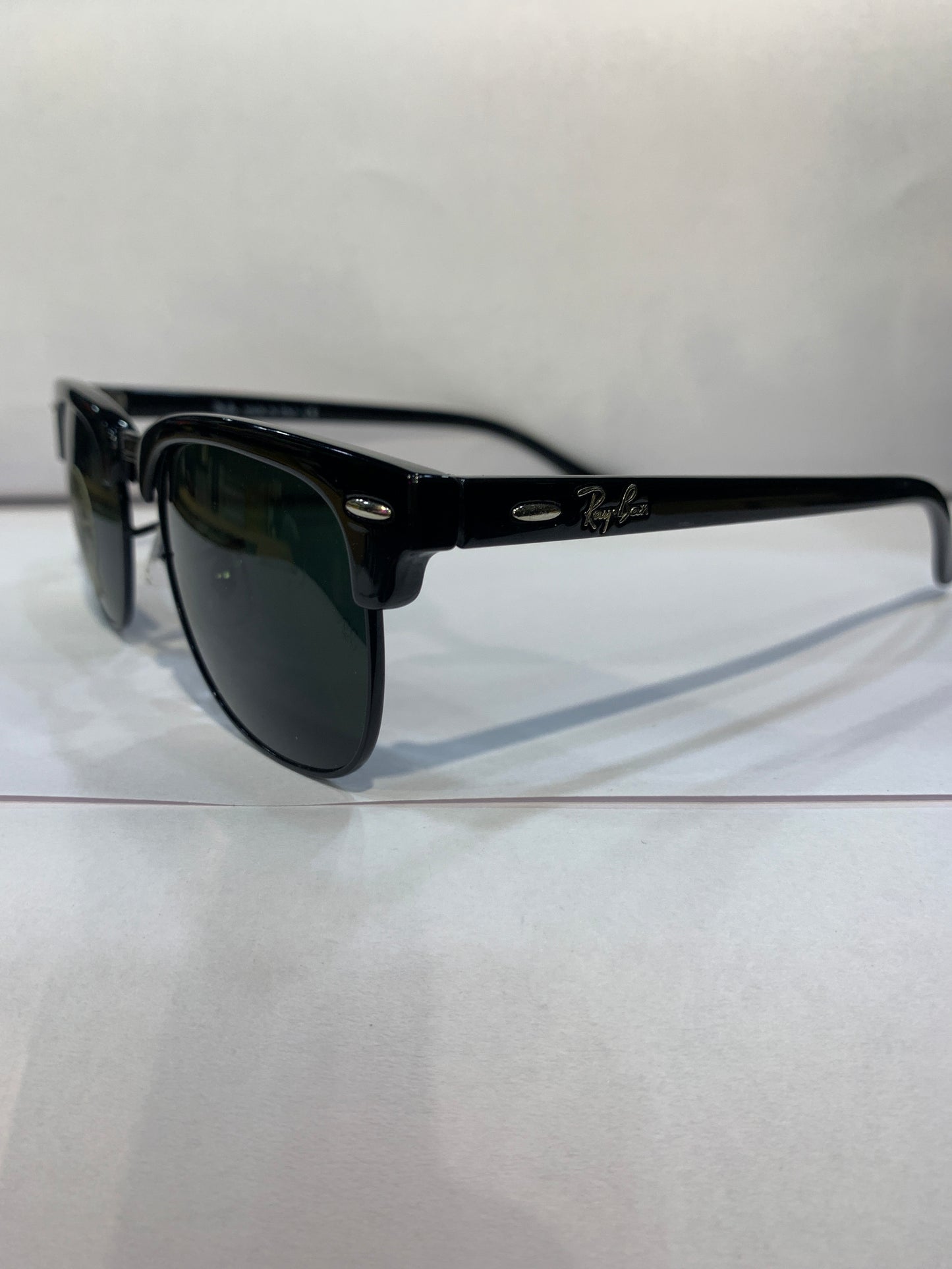 YAR RB Glossy Black Frame Black Shade Unisex Sunglass RB3016 W0365 51 0 3N