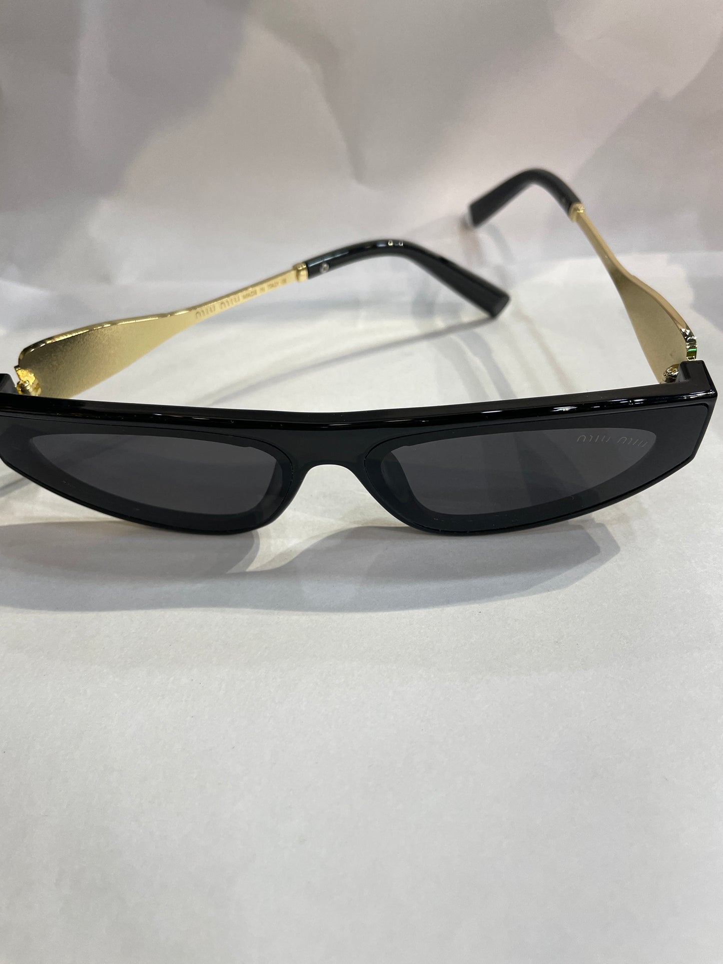 UIM MIU Black Frame Black Shade Unisex Sunglasses SUN210